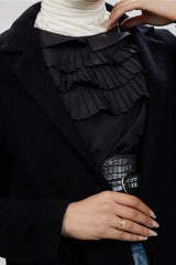 Pleated Layers Collar