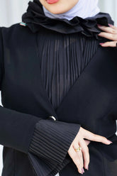 Flower Pleated Collar