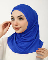 Cotton Lycra Pleated Two Pieces Syrian Cap (Sale)