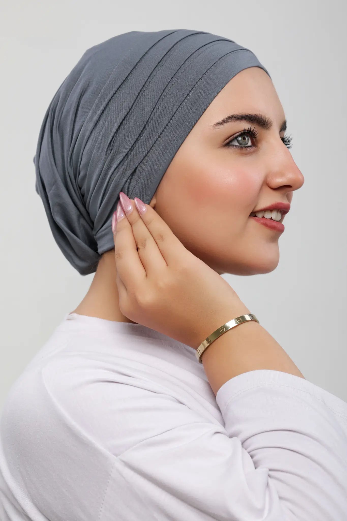 Bandana A Coste In Jersey, Morbida E Versatile, Accessorio Moda Donna Per Capelli E Collo, Colori Vivaci