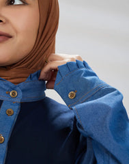 Hijab Accessories Cotton and Jeans Top