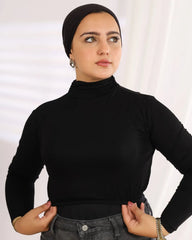 Long Sleeves Neck Cover