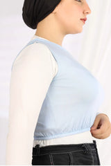 Sleeveless Round Neckcover