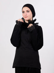 Lace Chemise Cotton Top