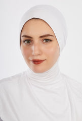Net Front Padded Full Neck Cap (Breathable)