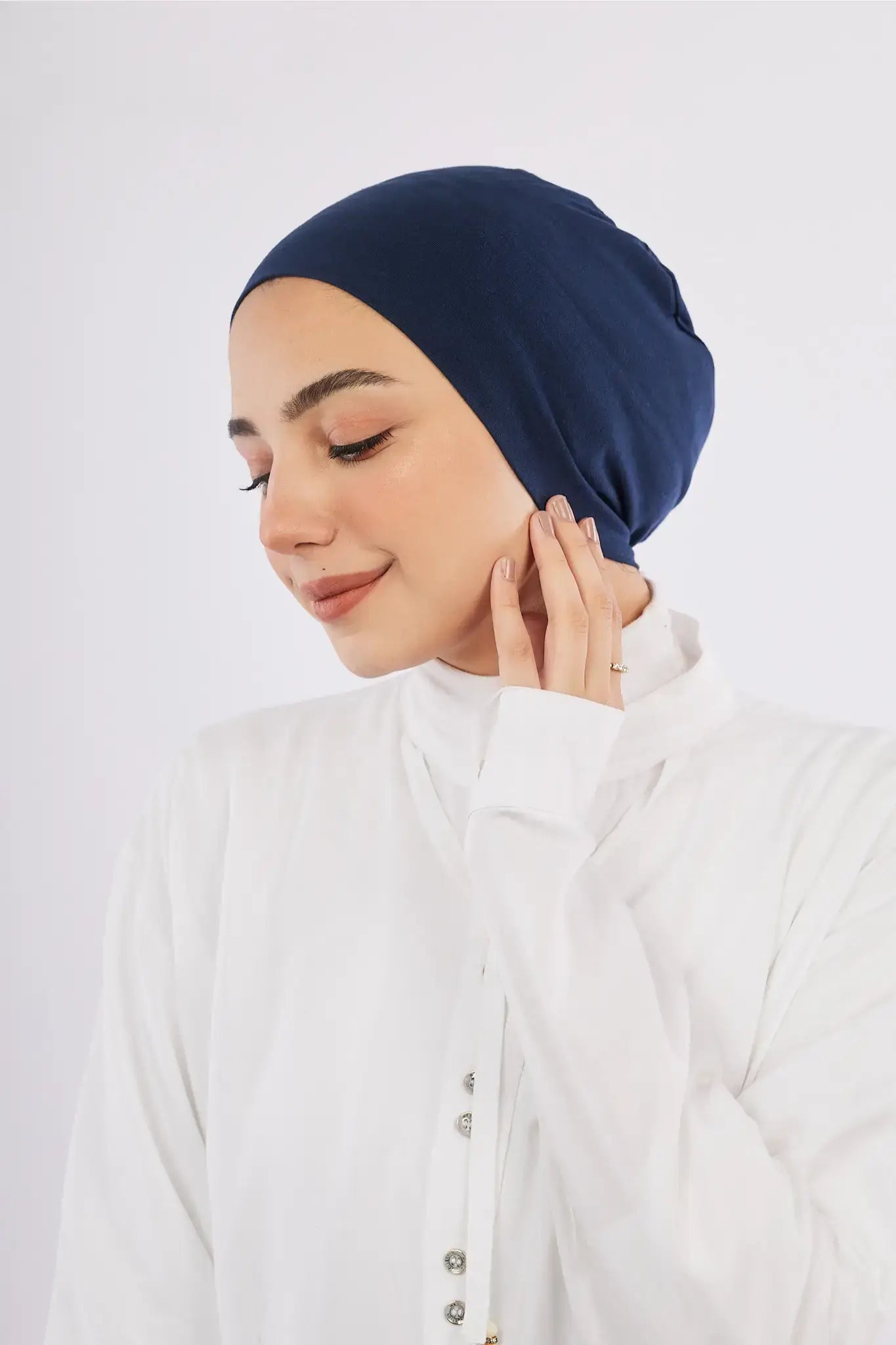 بونيه قطن بدون خياطة