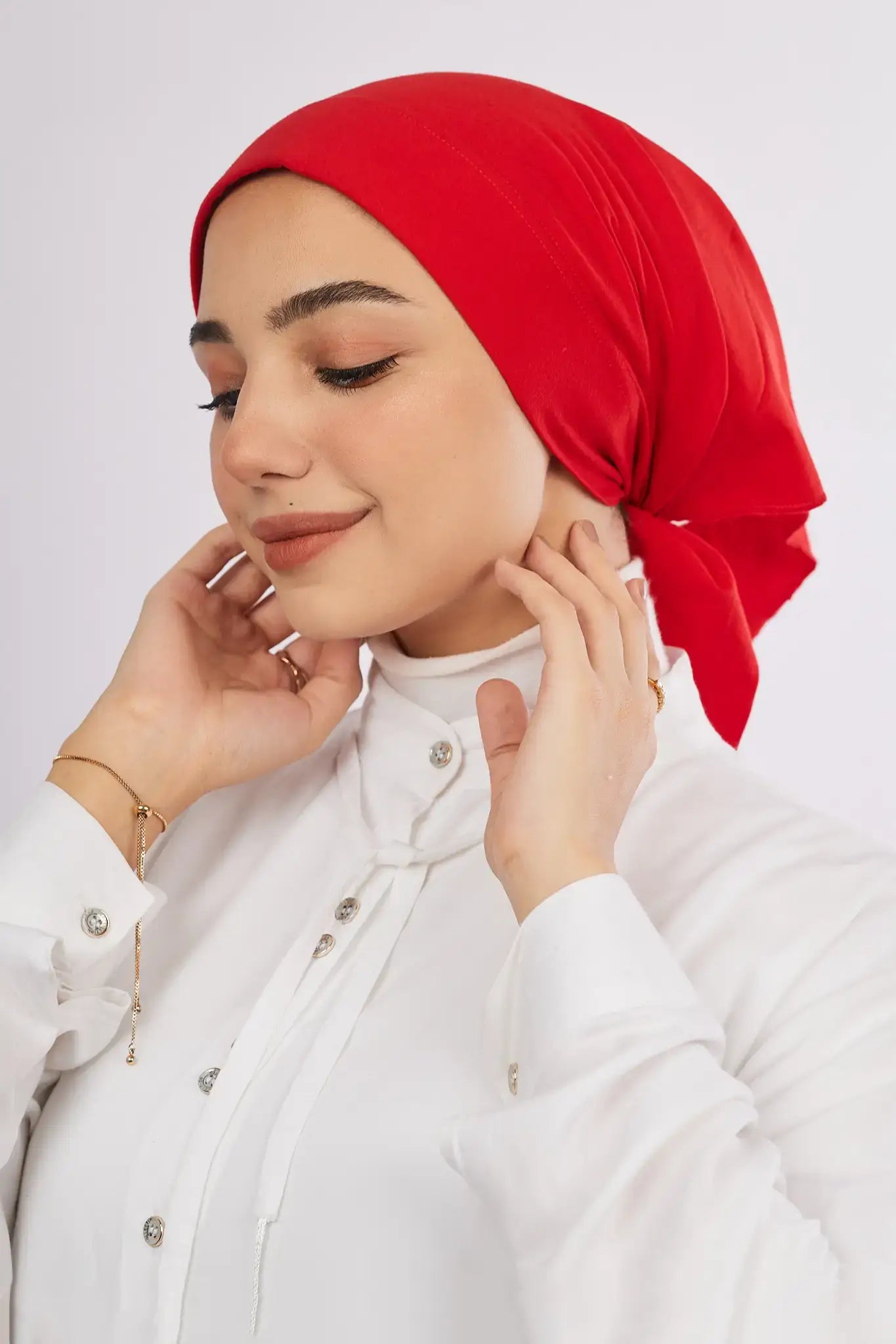 بندانا مثلث مبطنة