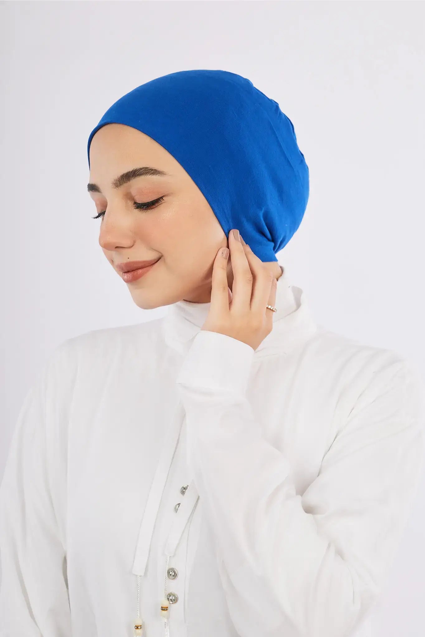 بونيه قطن بدون خياطة