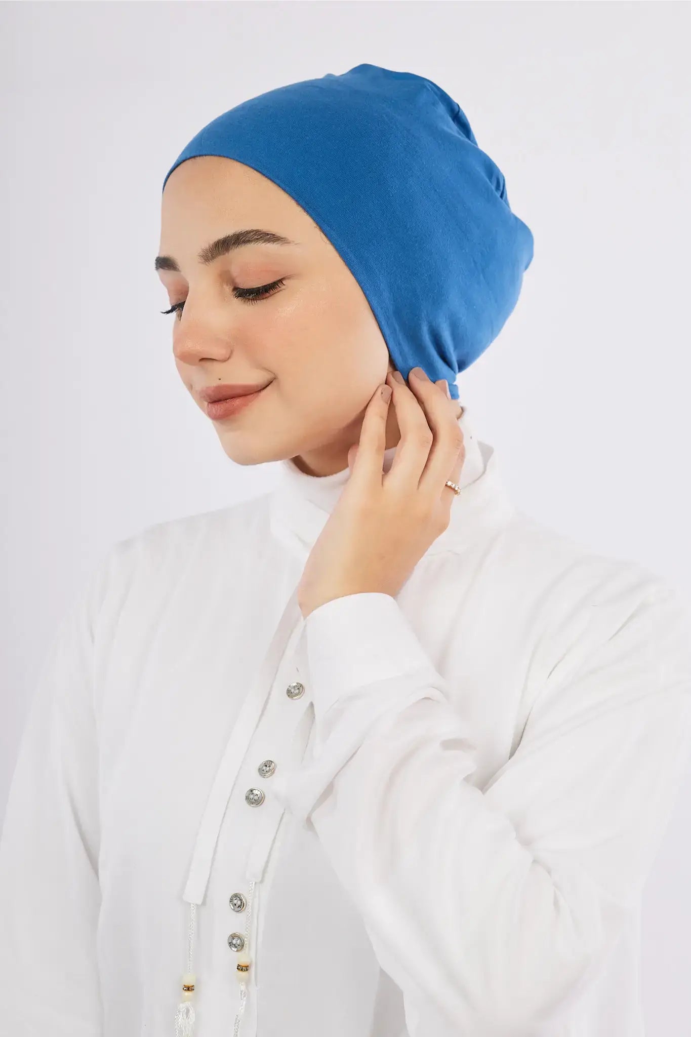 بونيه قطن بدون خياطة