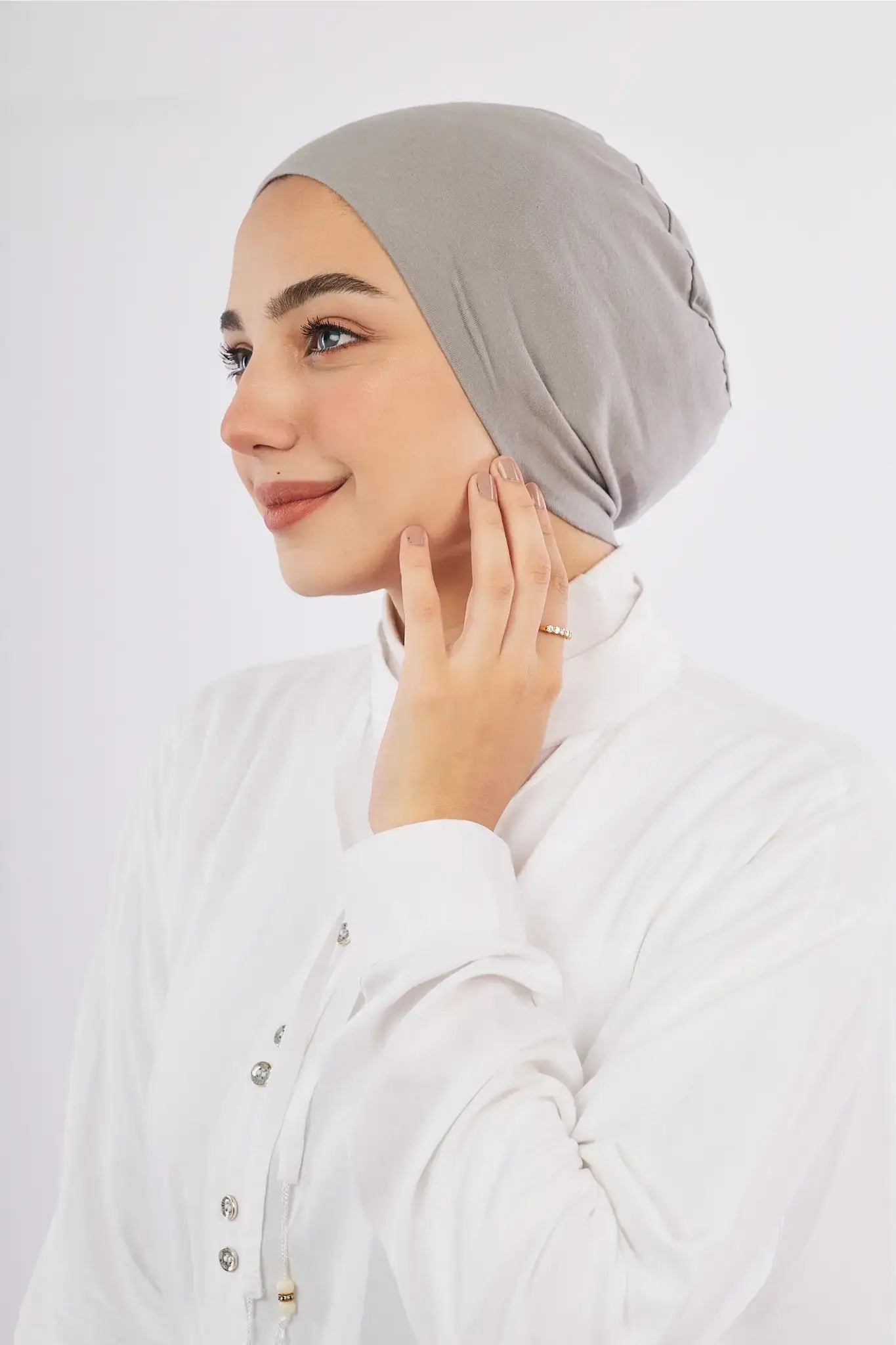 بونيه قطن بدون خياطة