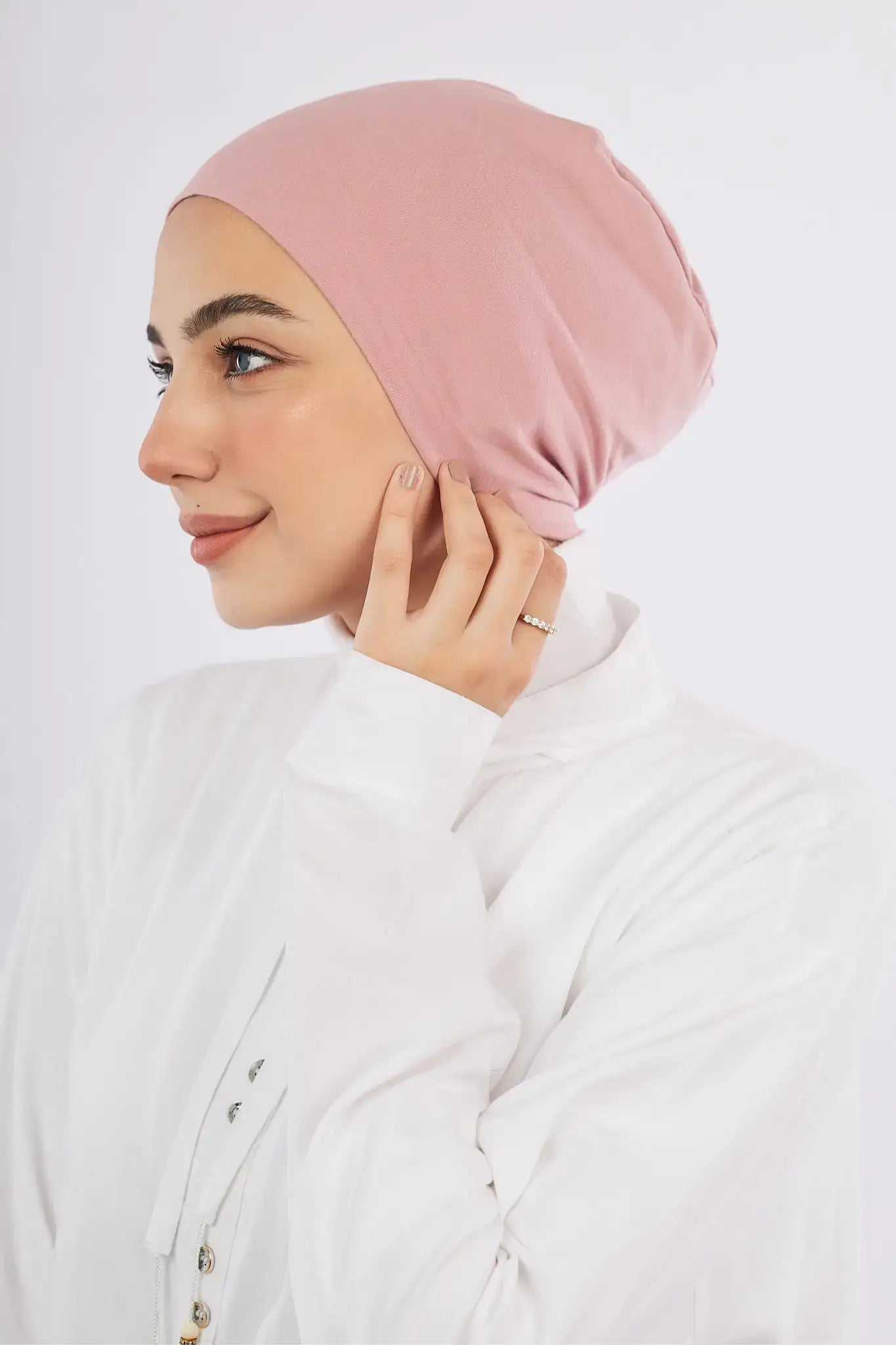 بونيه قطن بدون خياطة