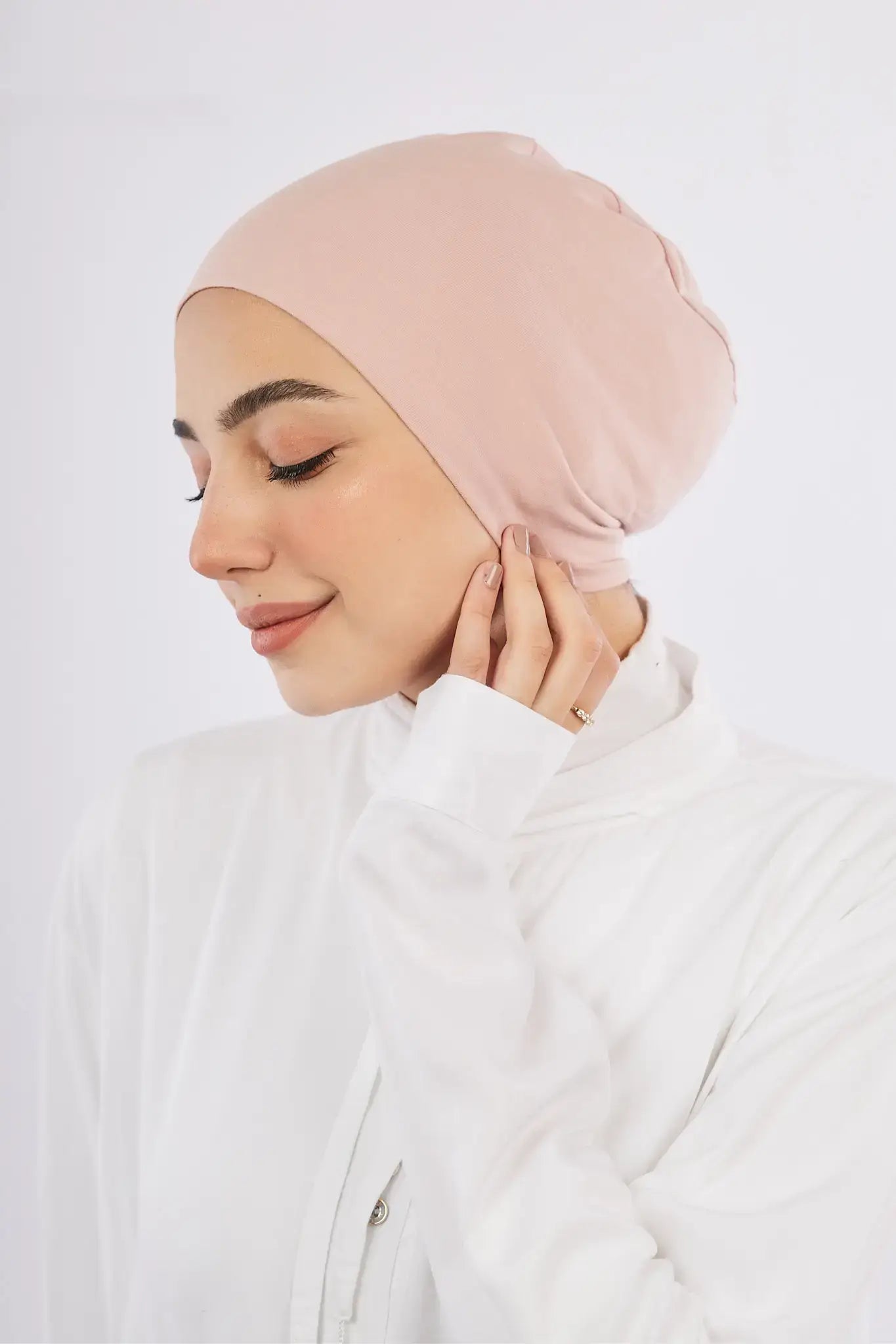 بونيه قطن بدون خياطة