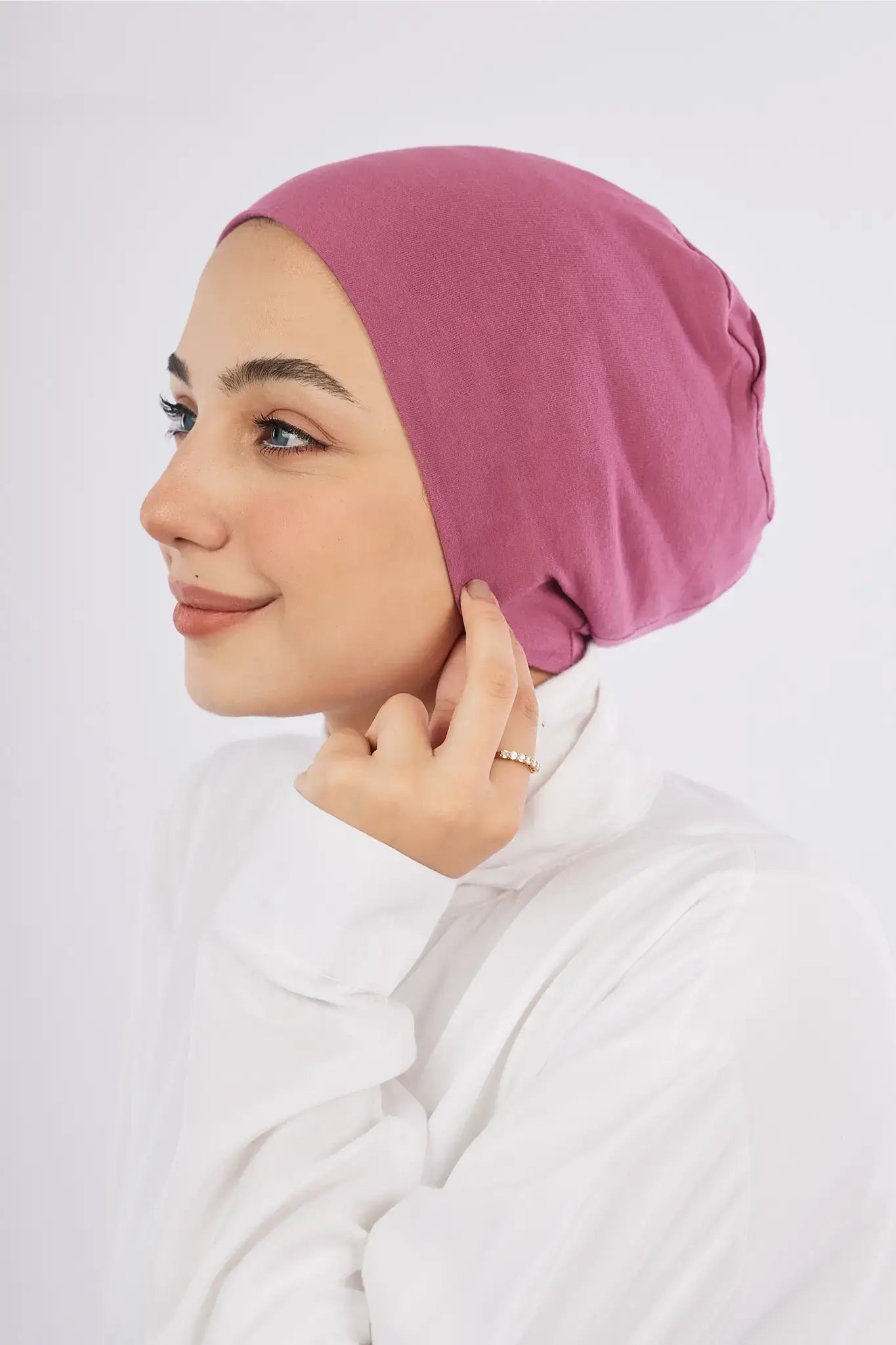 بونيه قطن بدون خياطة