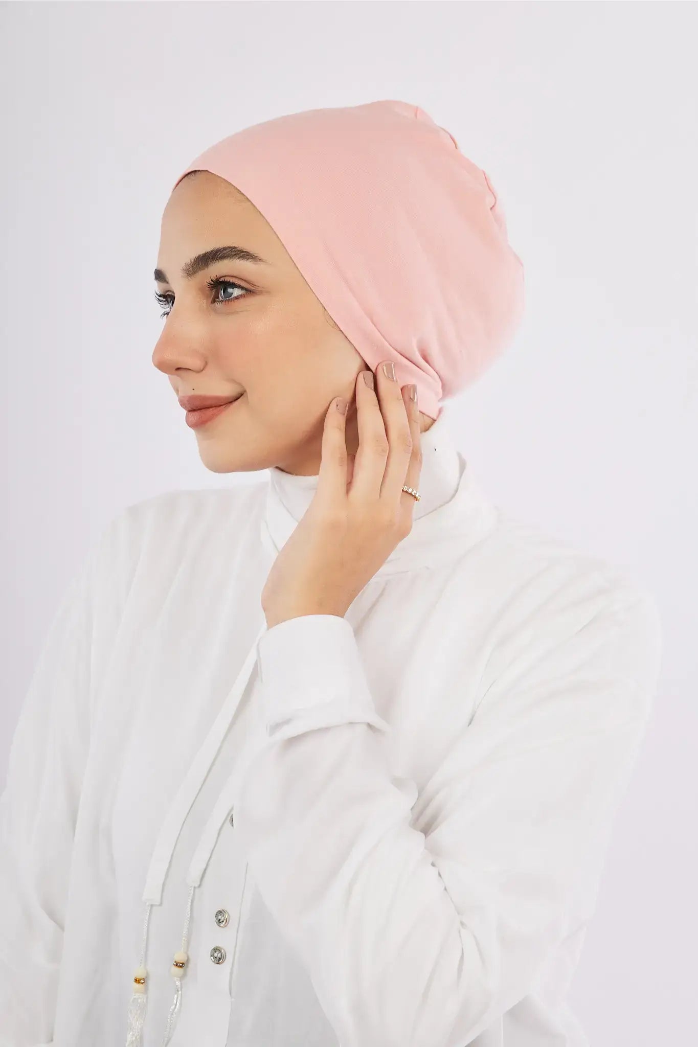 بونيه قطن بدون خياطة