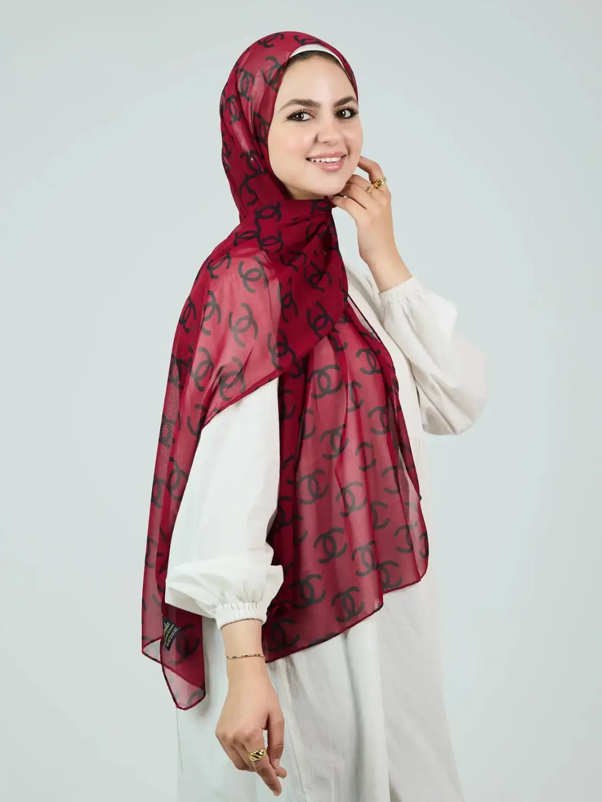 شيفون مشجر 50×175