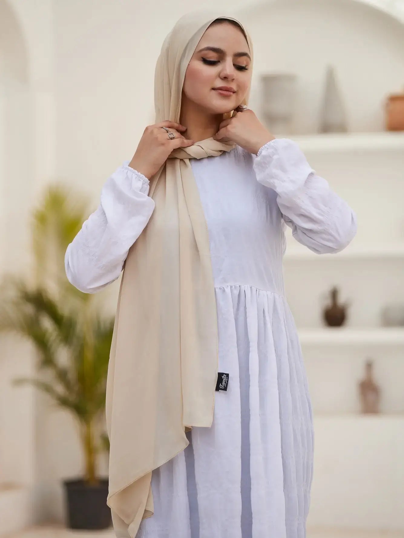 كريب شيفون مستطيل 80×200
