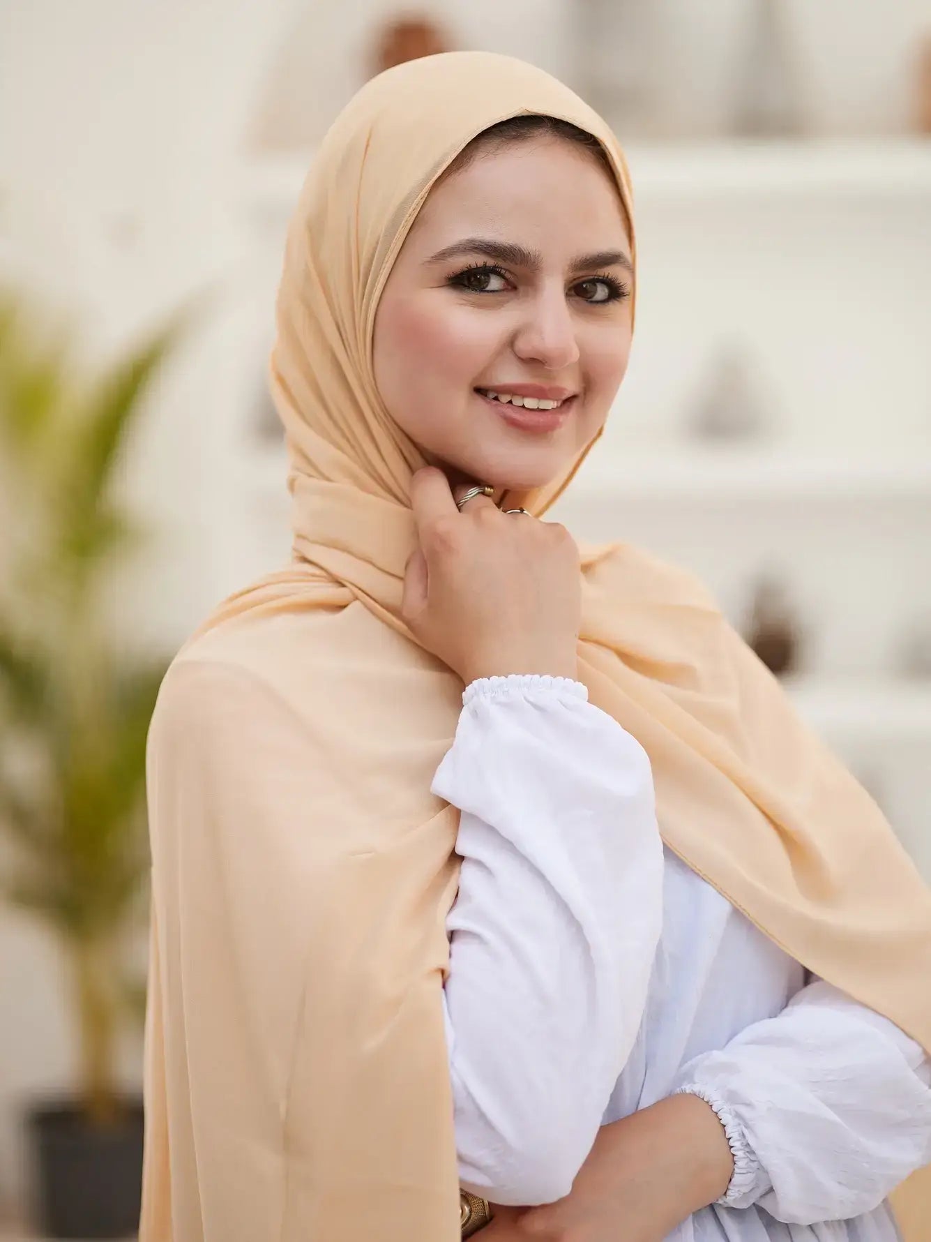 كريب شيفون مستطيل 80×200