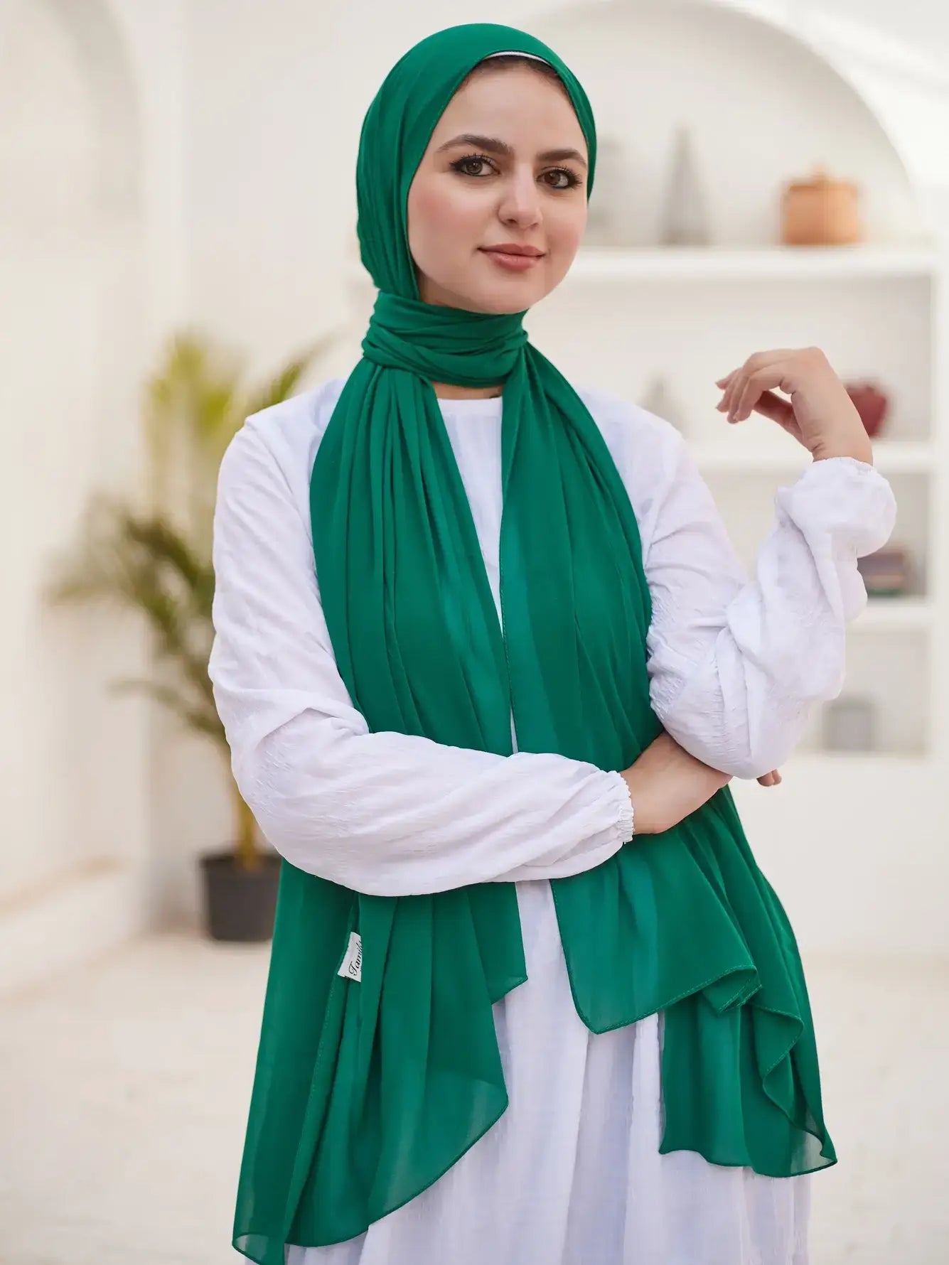 كريب شيفون مستطيل 80×200