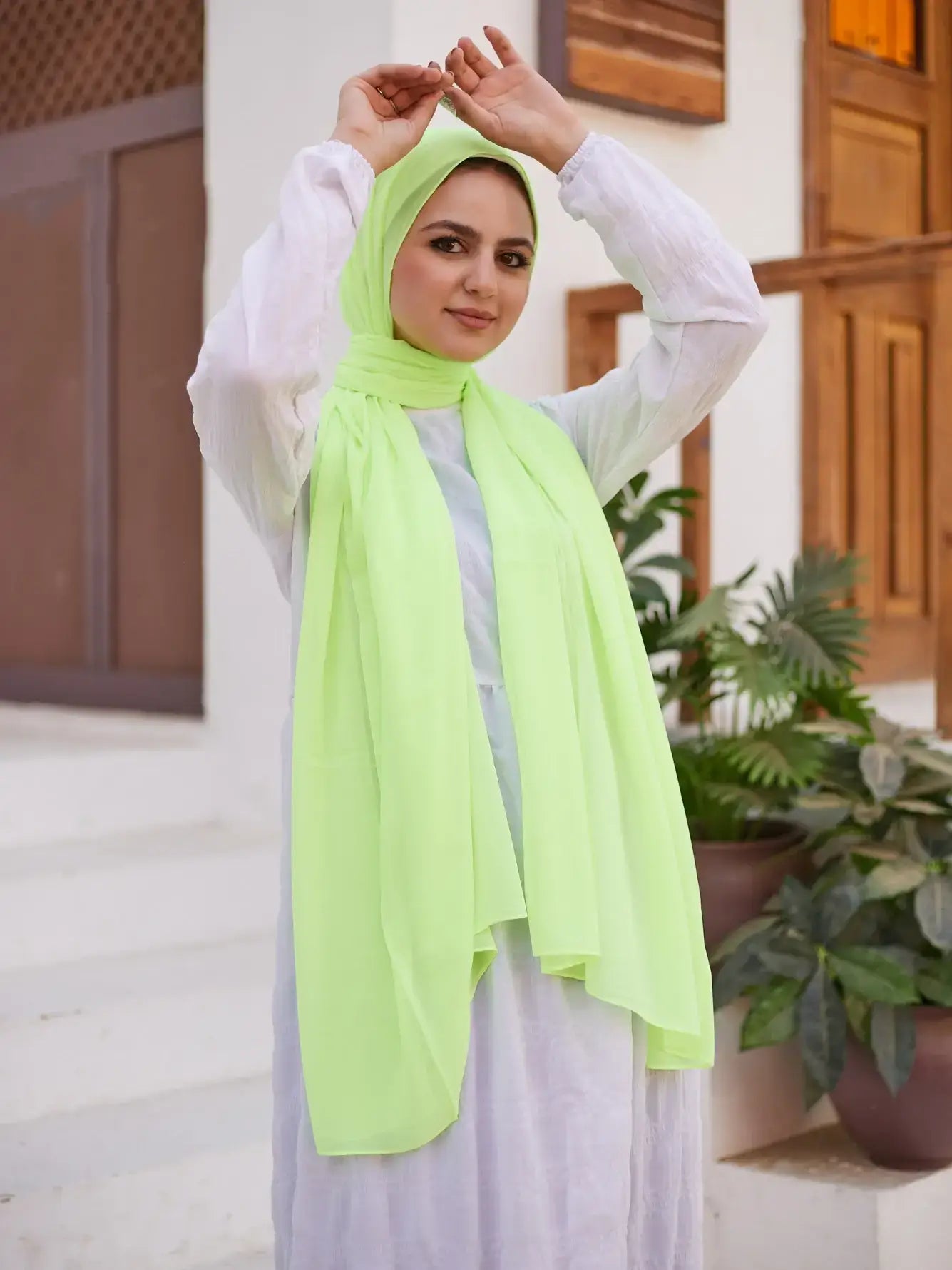 كريب شيفون مستطيل 80×200