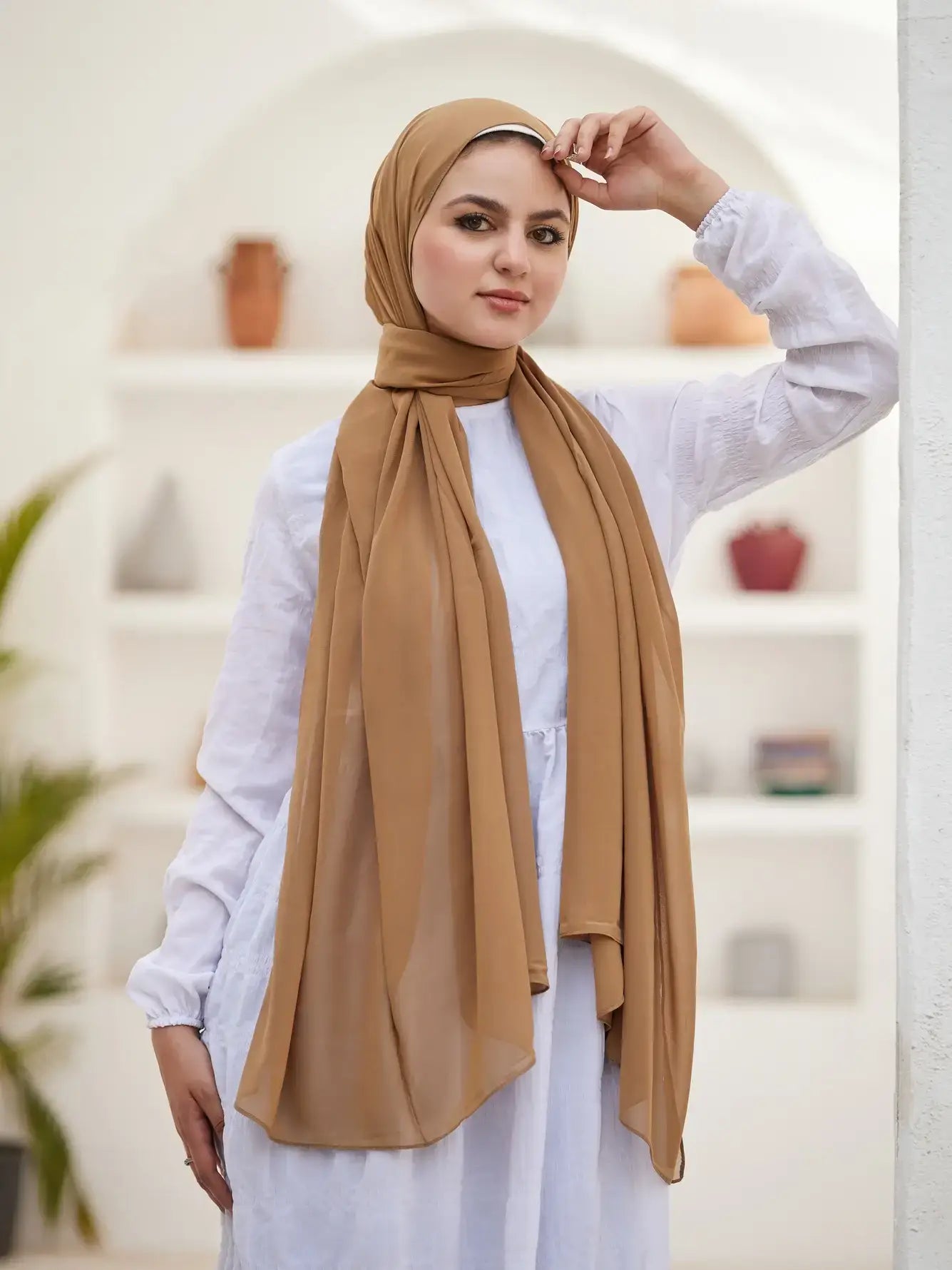 كريب شيفون مستطيل 80×200