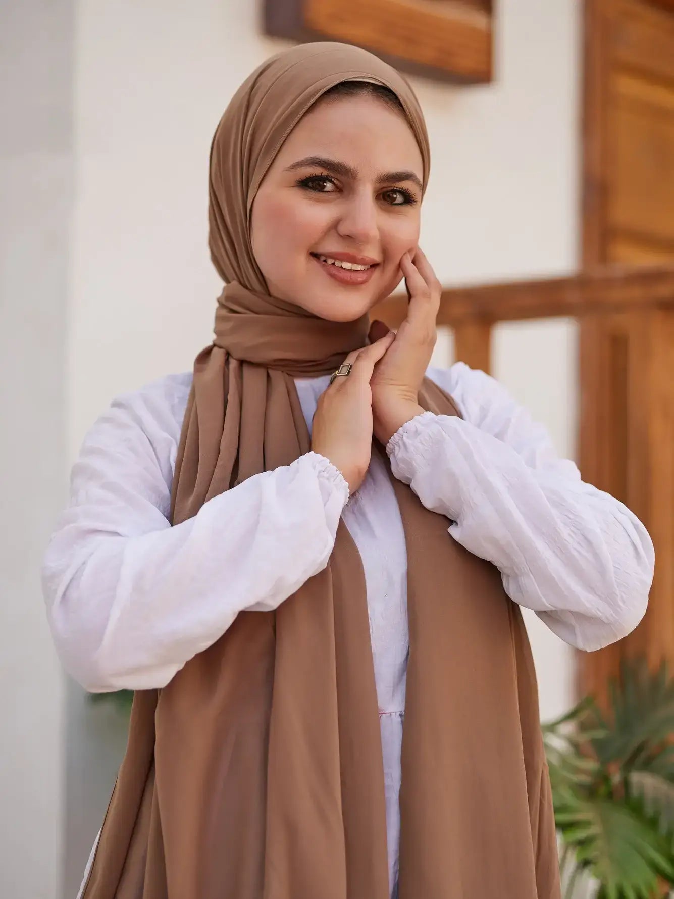 كريب شيفون مستطيل 80×200