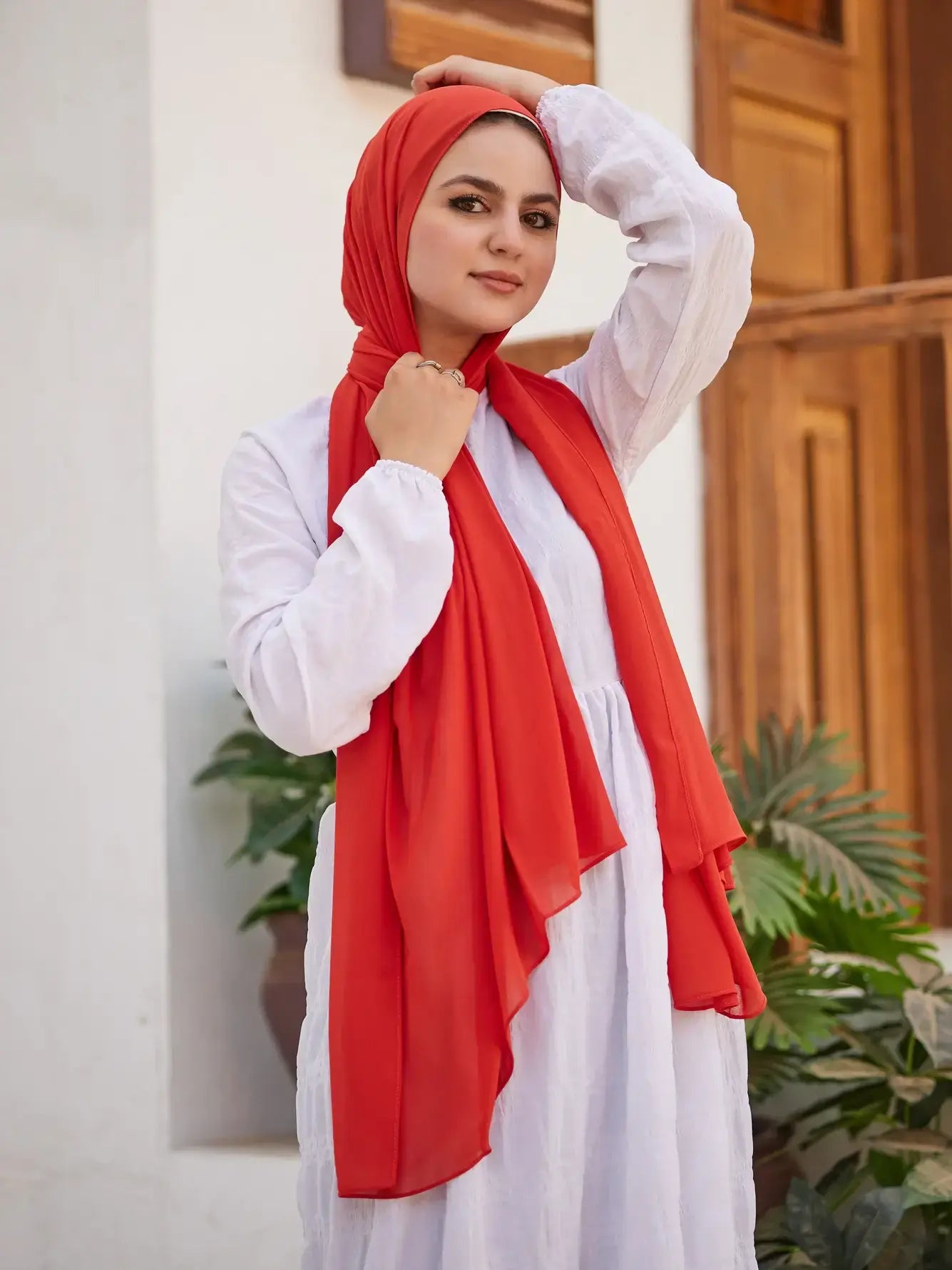 كريب شيفون مستطيل 80×200