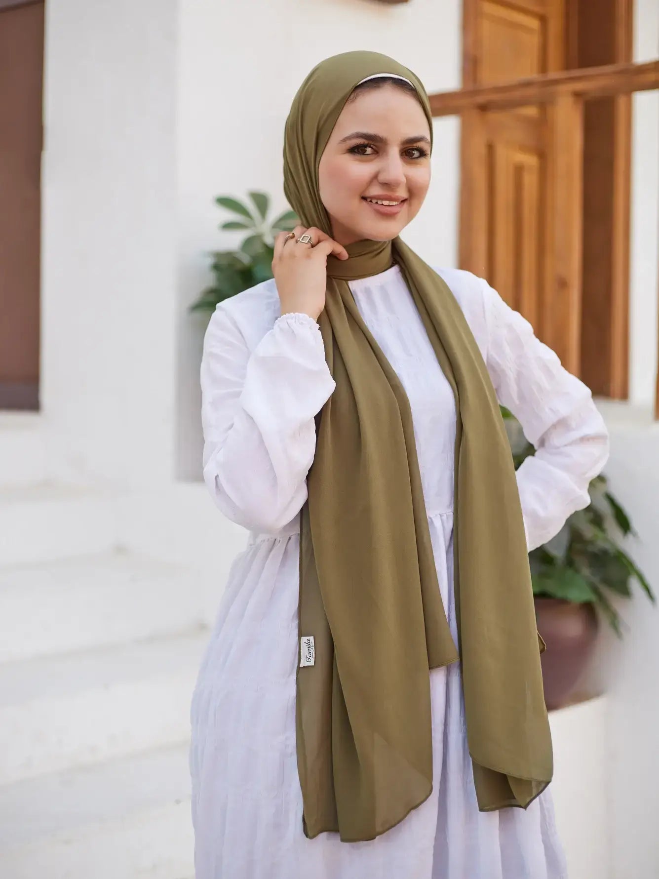 كريب شيفون مستطيل 80×200