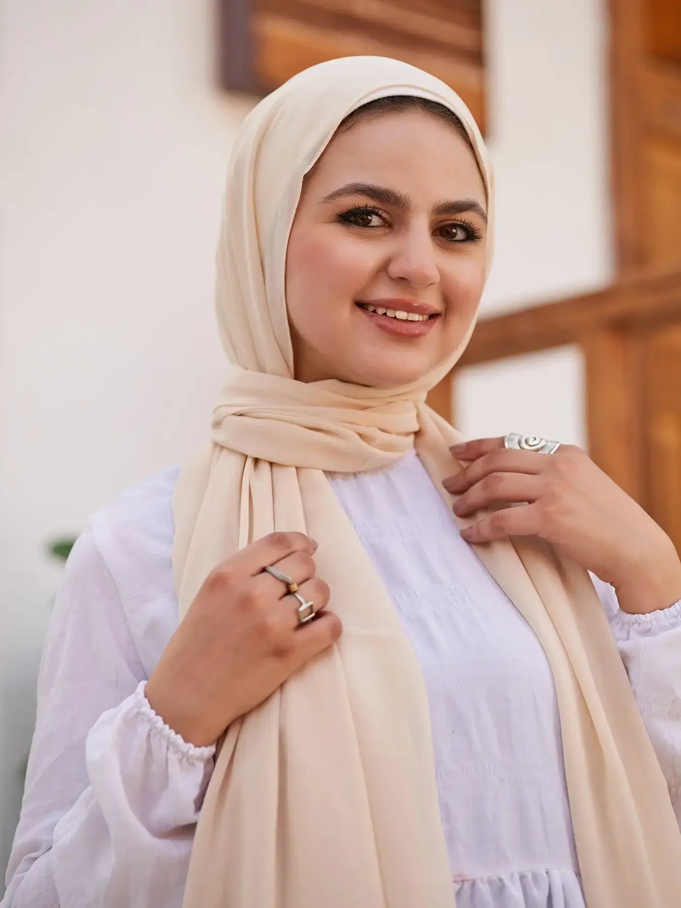 كريب شيفون مستطيل 80×200
