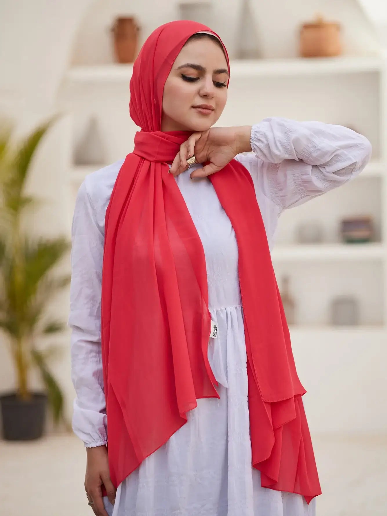 كريب شيفون مستطيل 80×200