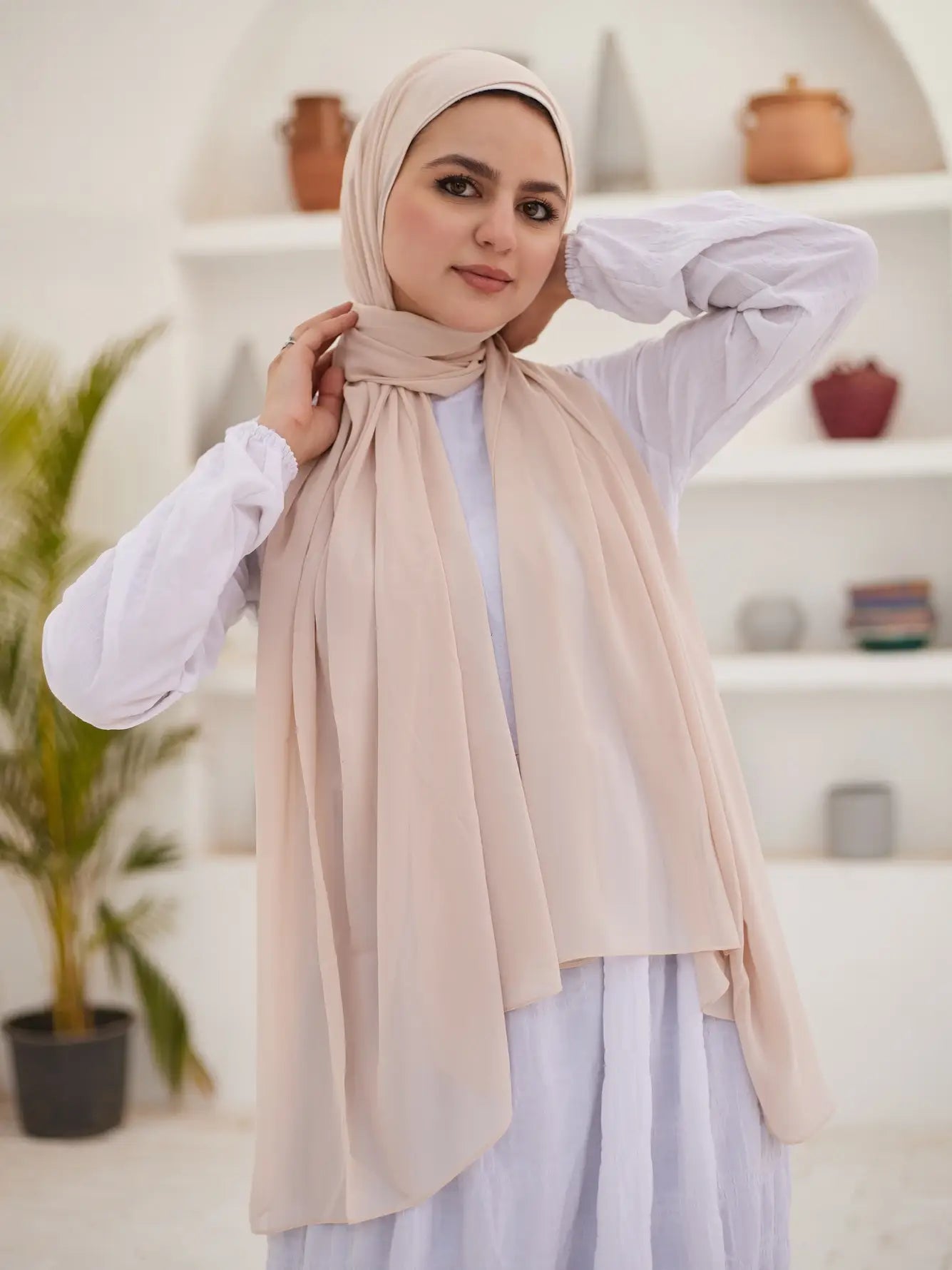 كريب شيفون مستطيل 80×200