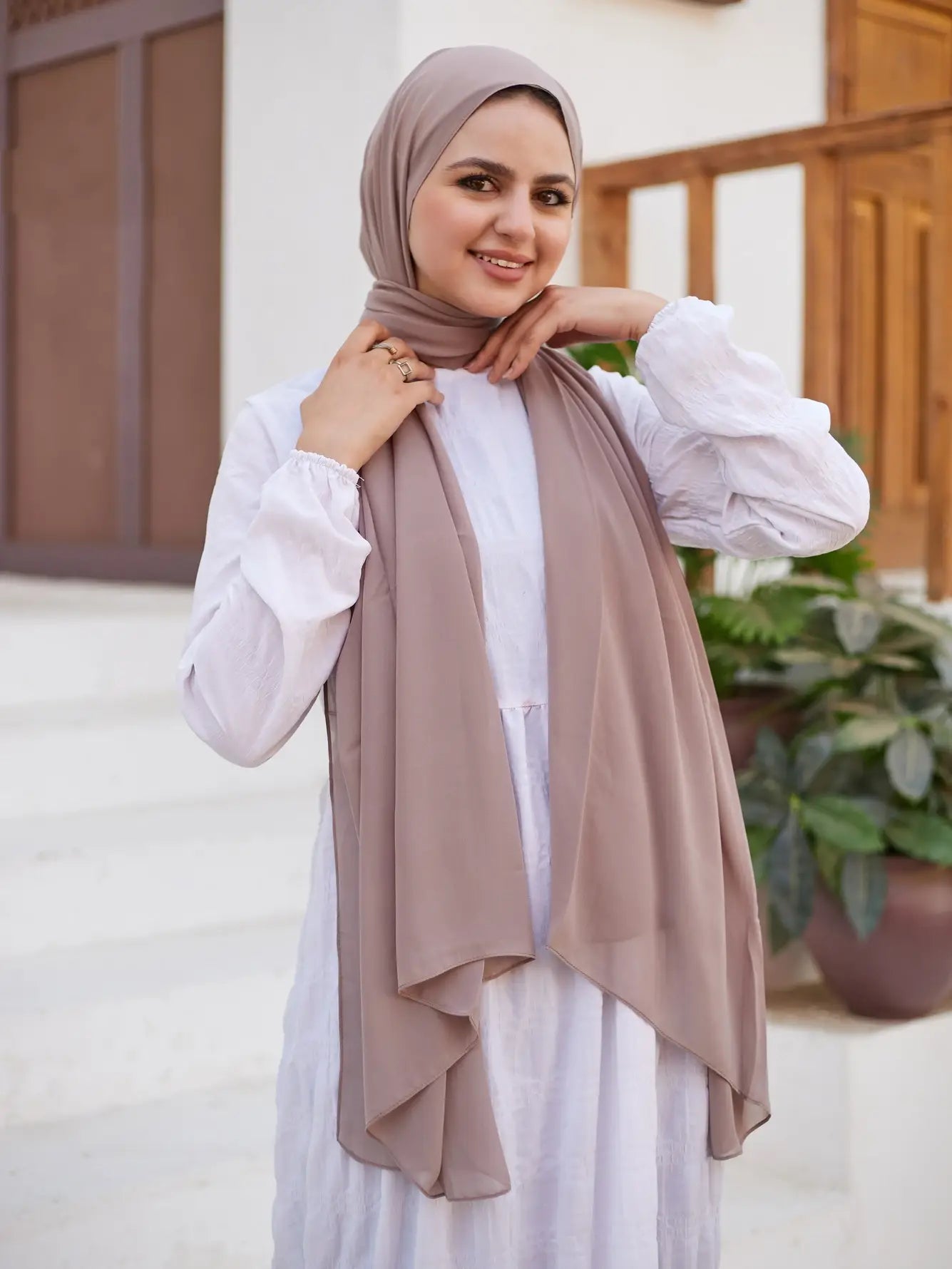 كريب شيفون مستطيل 80×200