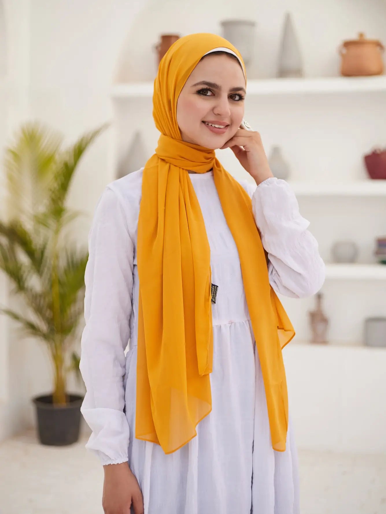 كريب شيفون مستطيل 75 * 175