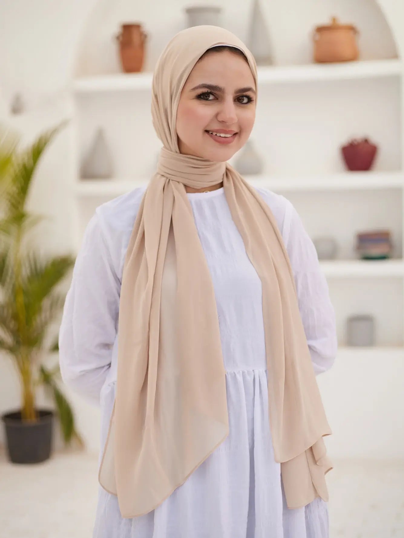 كريب شيفون مستطيل 75 * 175