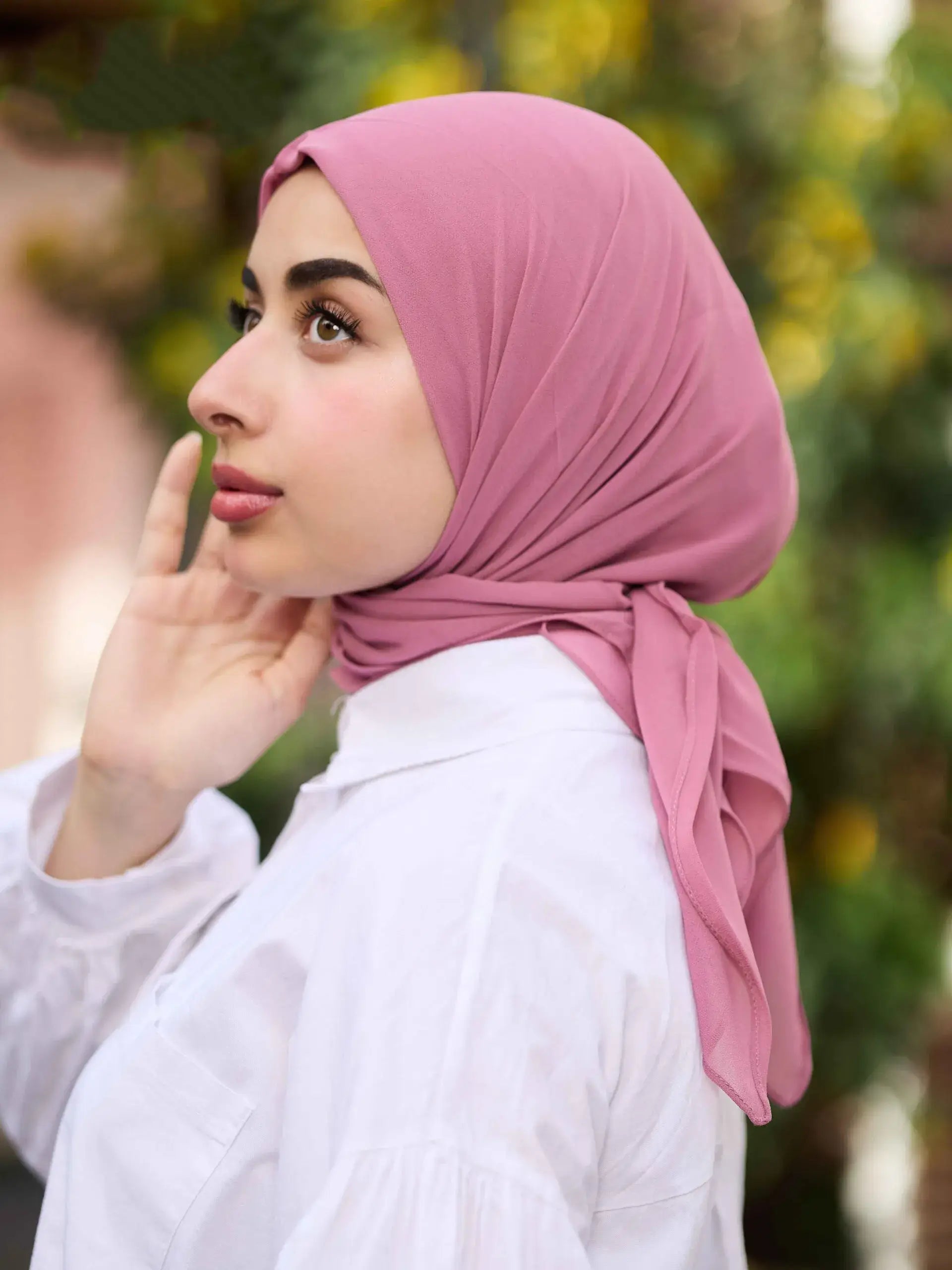 شيفون سادة مربع 100×100