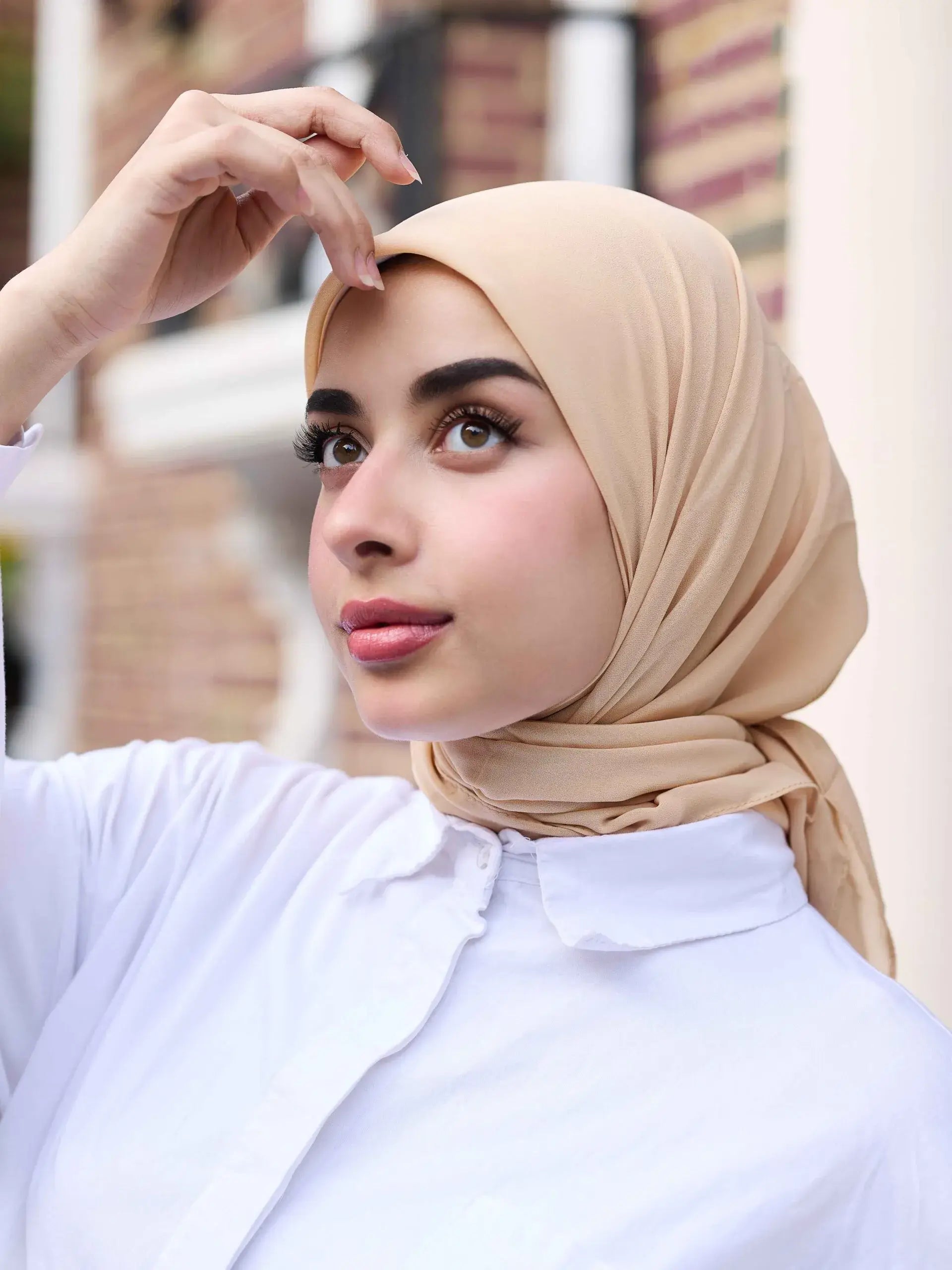 شيفون سادة مربع 100×100