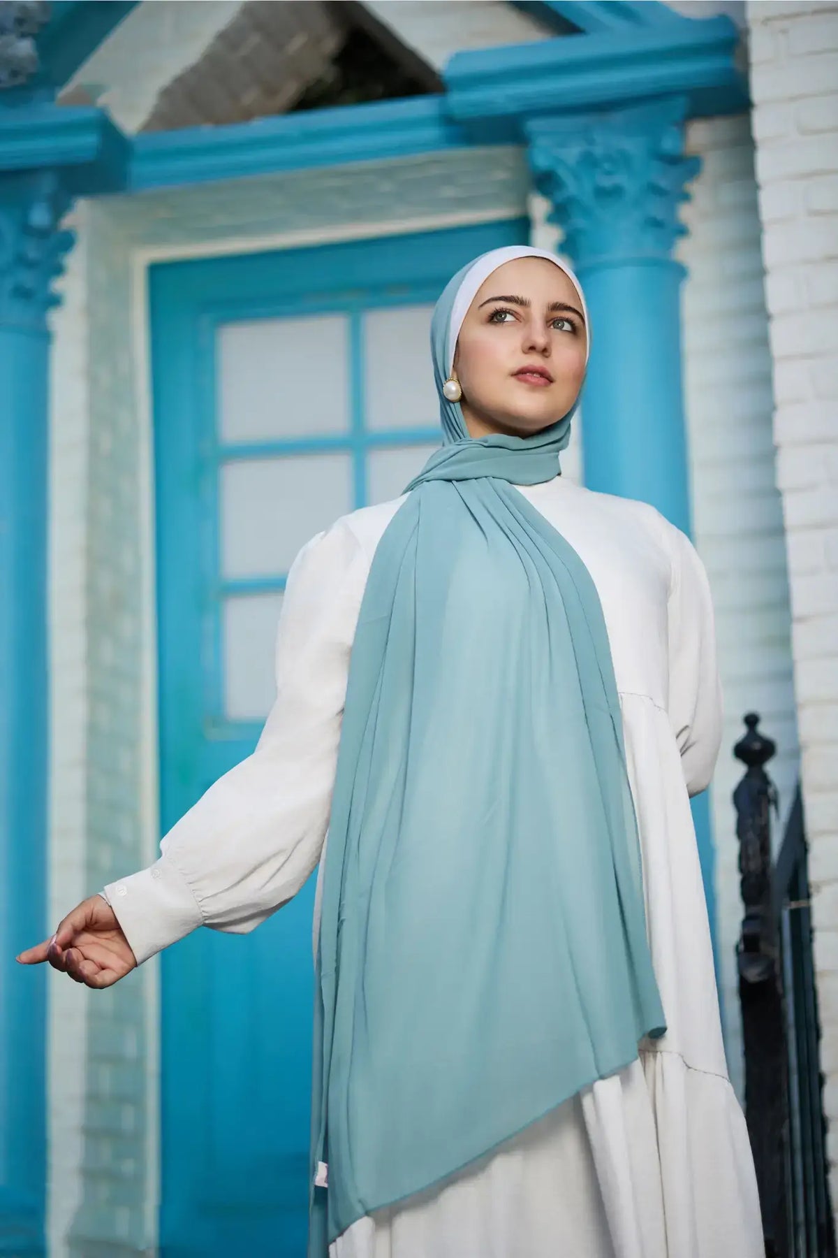 كريب شيفون مستطيل 70×200