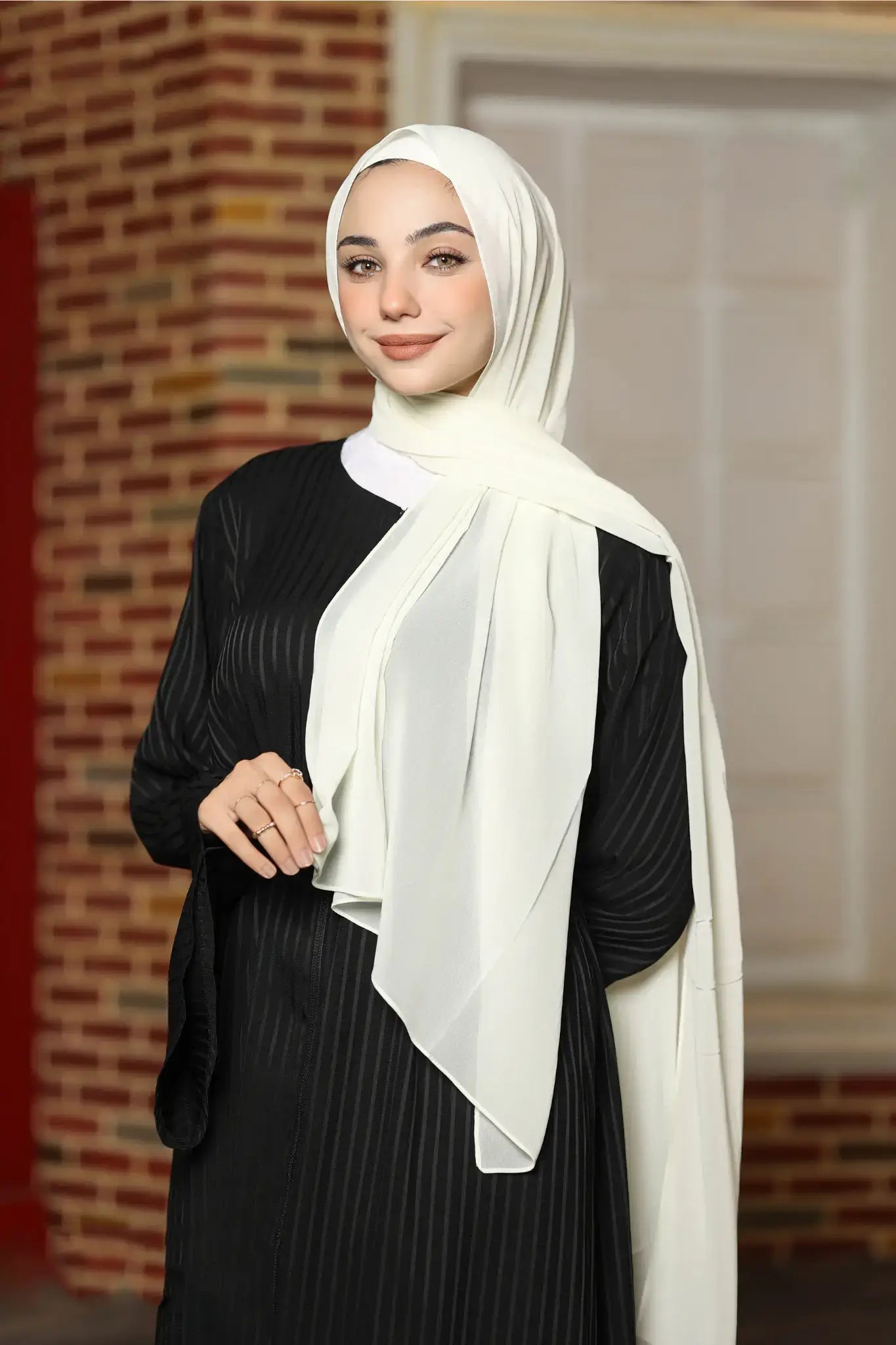 كريب شيفون مستطيل 70×200