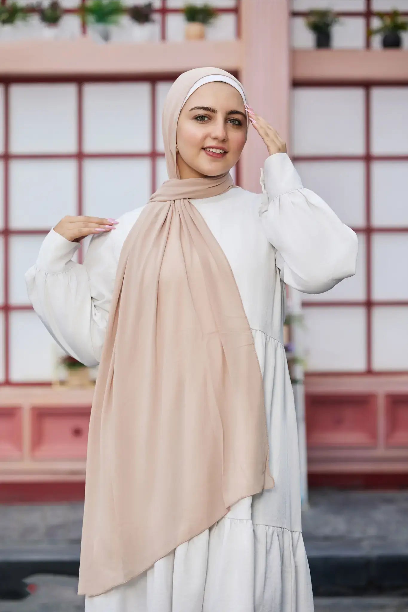 كريب شيفون مستطيل 70×200