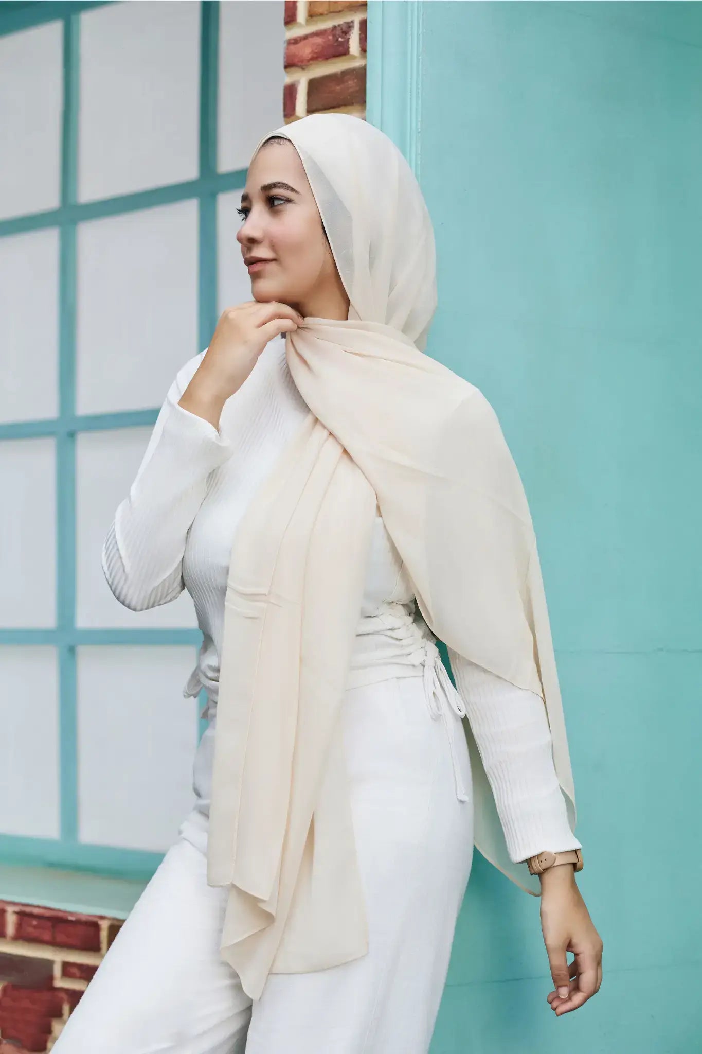 كريب شيفون مستطيل 70×200