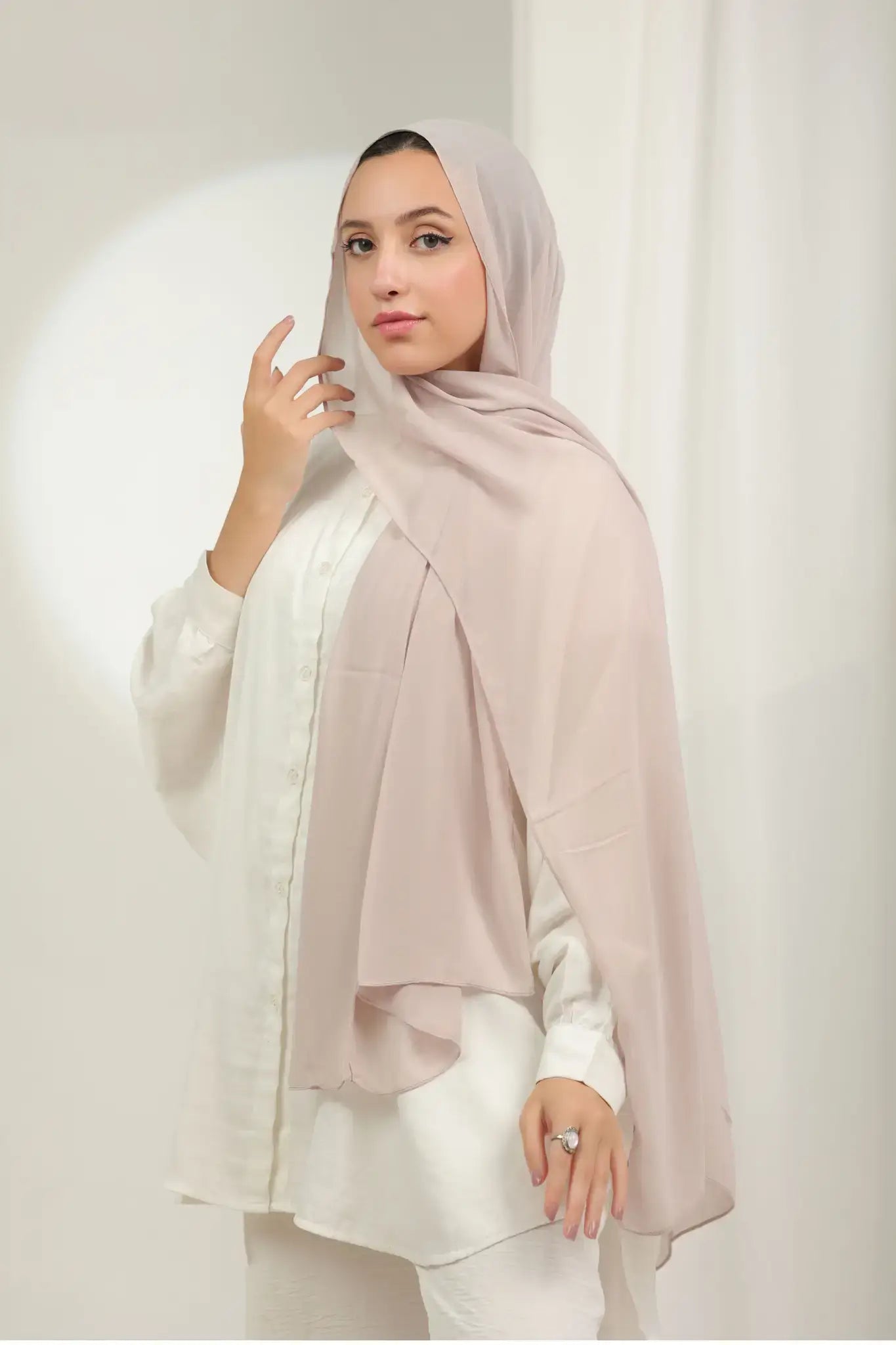 كريب شيفون مستطيل 70×200