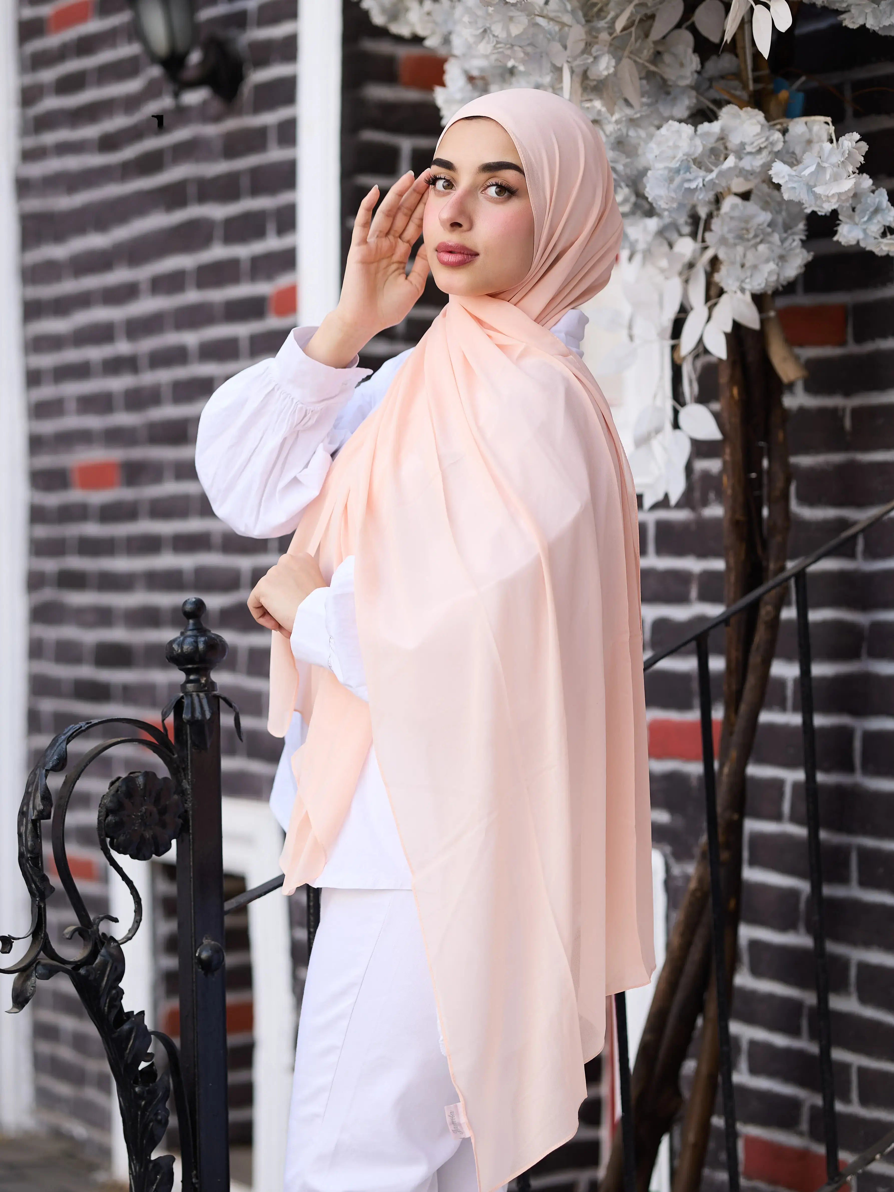 كريب شيفون مستطيل 70×200