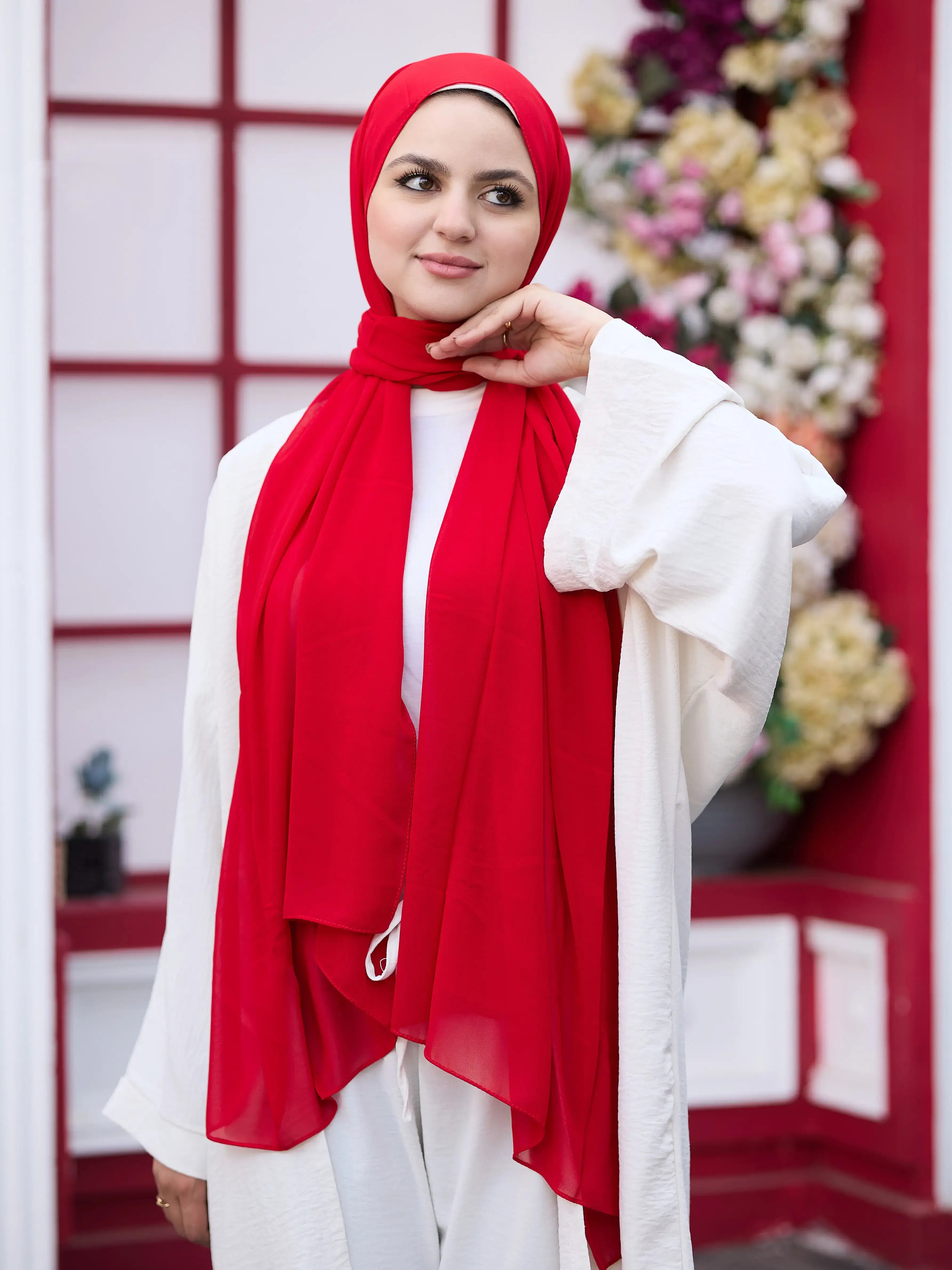 كريب شيفون مستطيل 70×200