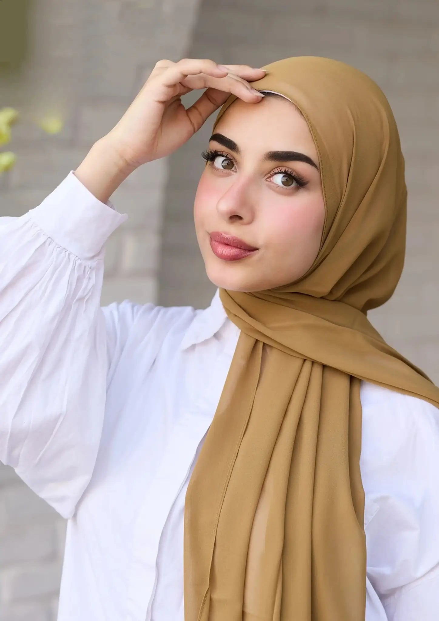 كريب شيفون مستطيل 70×200